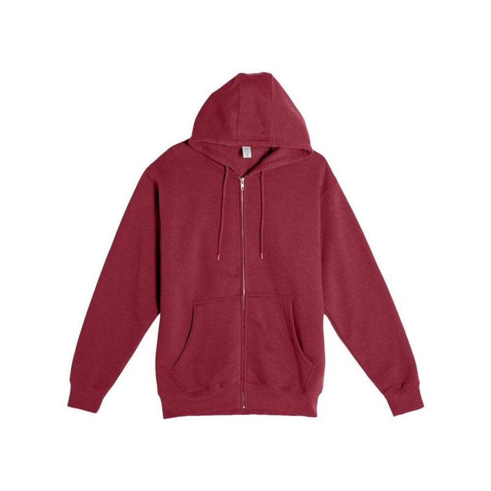 Lane Seven  Full-Zip  Sweatshirt / Burgundy